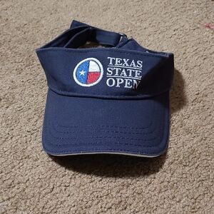 Texas State Open Navy Visor